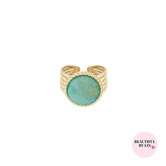 Cleopatra ring turquoise