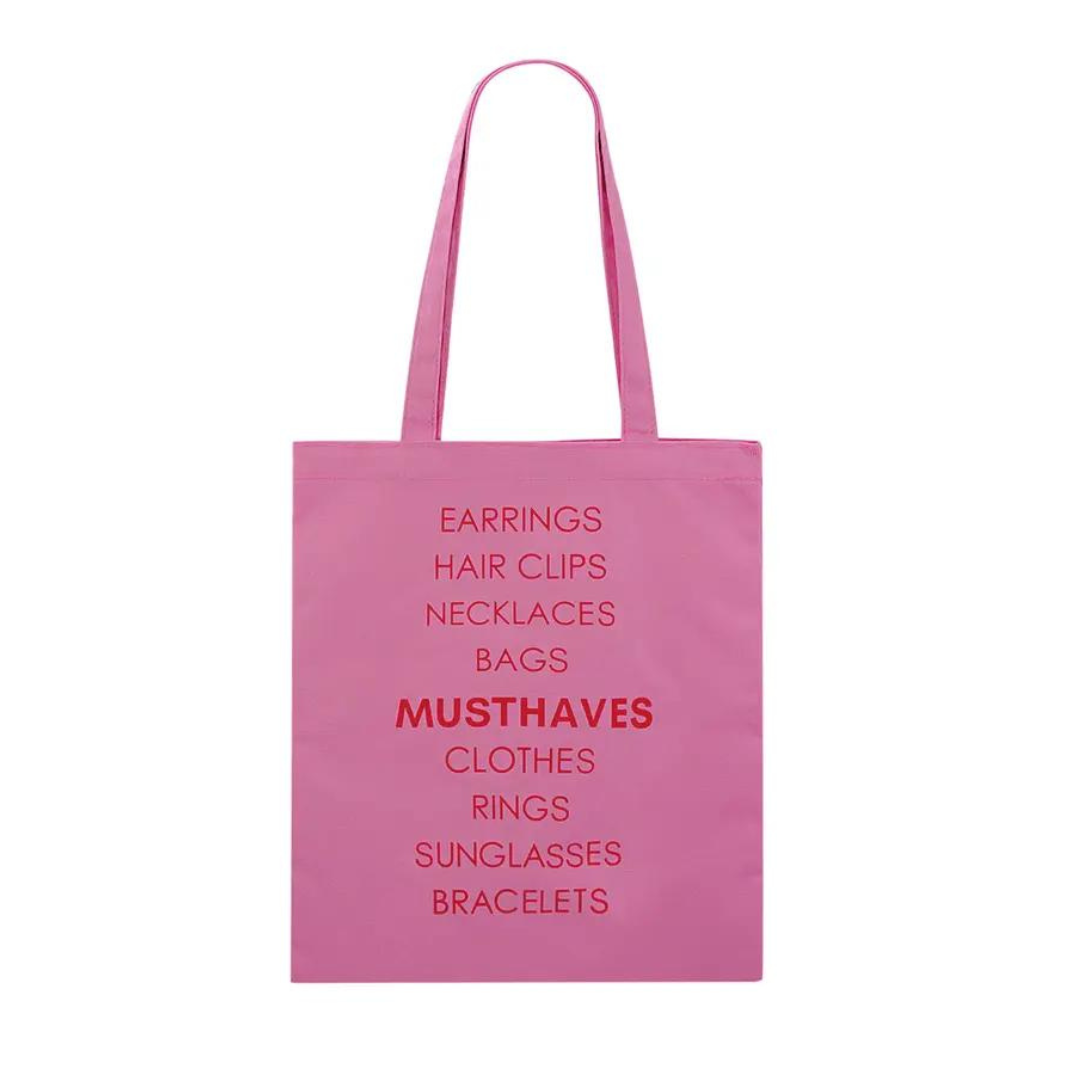 Canvas shopper  musthaves