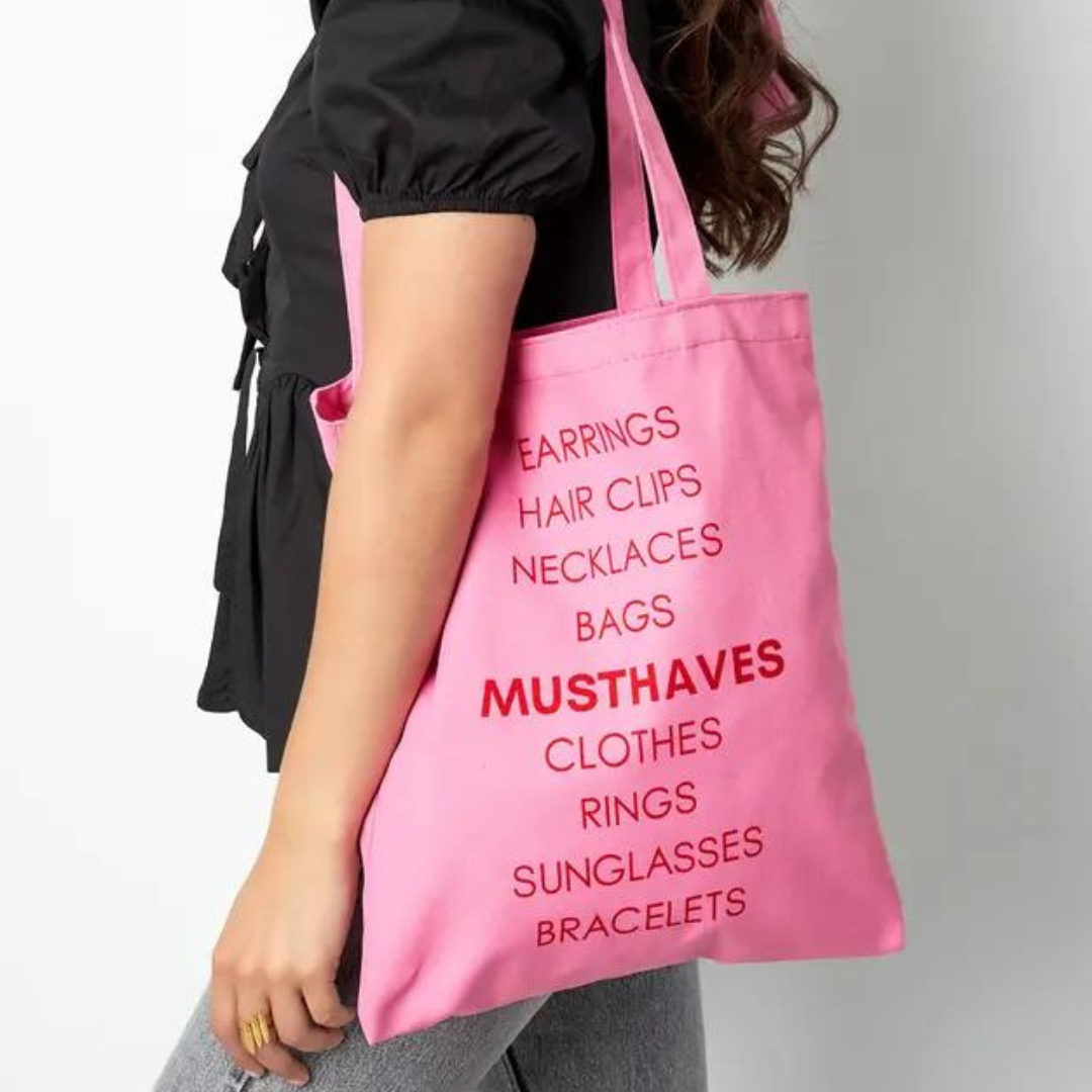 Canvas shopper  musthaves