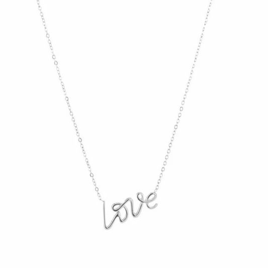 Geschreven love ketting