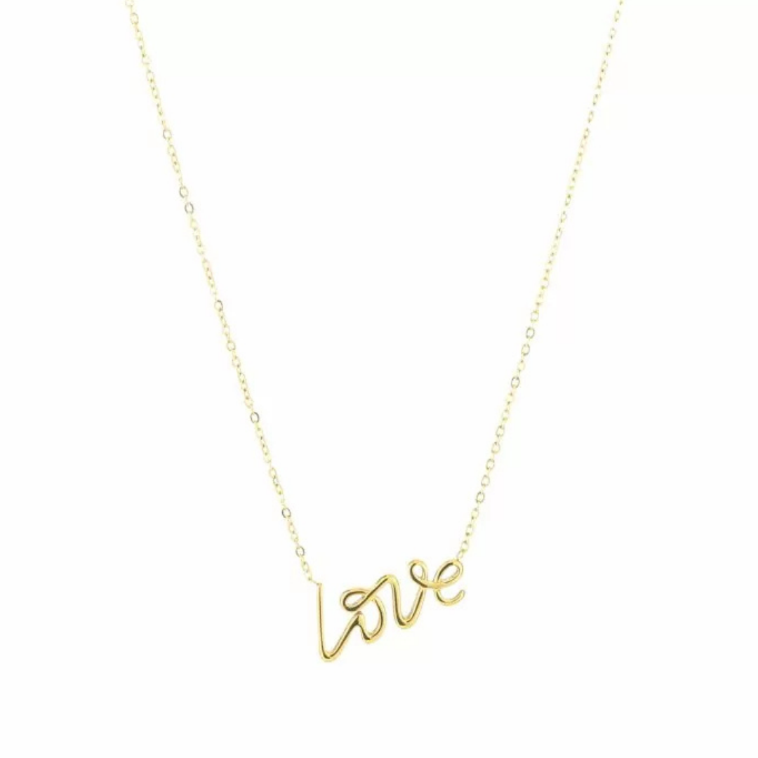 Geschreven love ketting