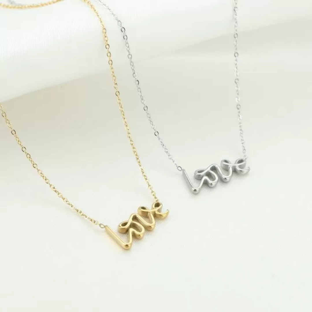 Geschreven love ketting