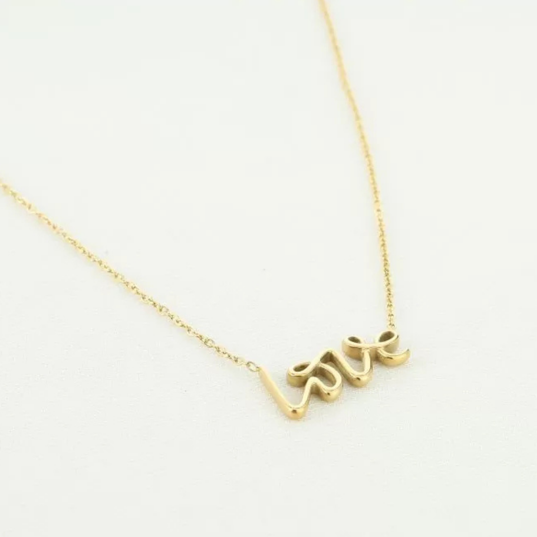 Geschreven love ketting