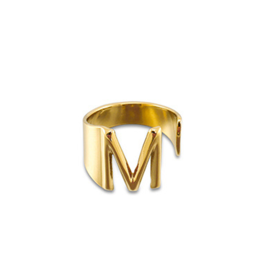 Ring letter M